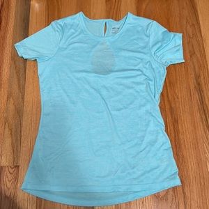 Baby blue drifit top